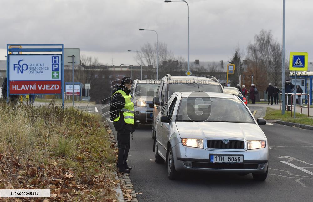 Shooting in the Ostrava hospital