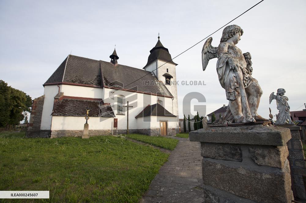 Cihost, church, Assumption of the Virgin Mary, miracle