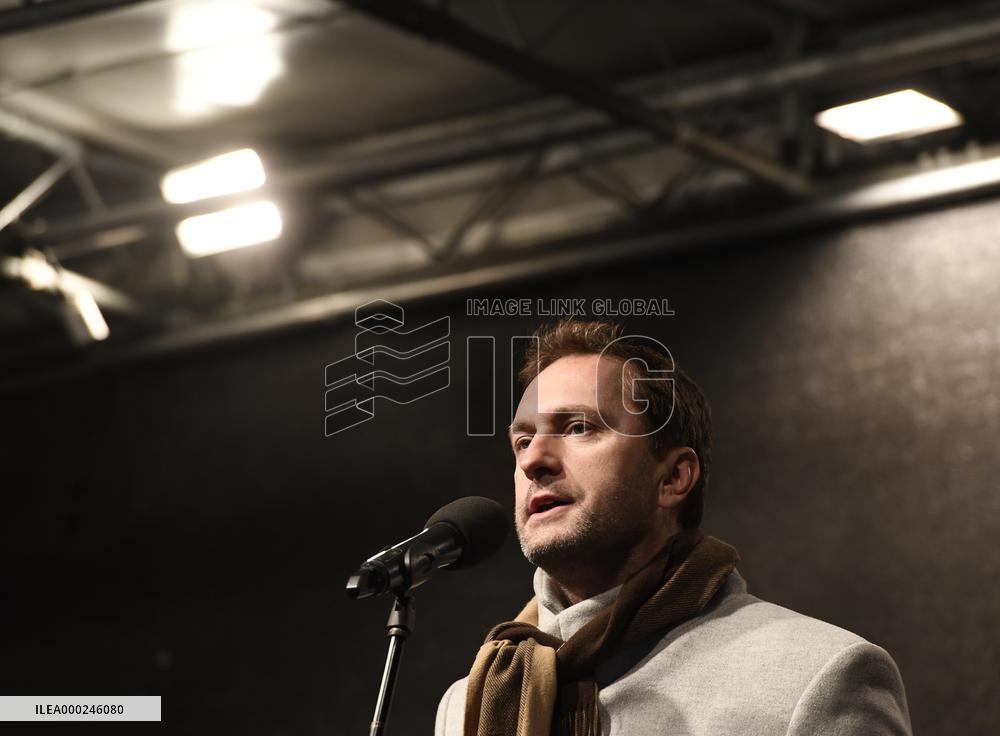 David Ondracka, demonstration for Czech Prime Minister Andrej Babis's resignation in Beroun