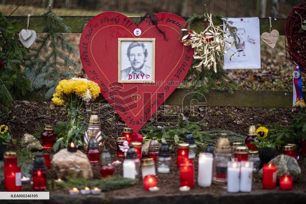 Vaclav Havel, anniversary, candles