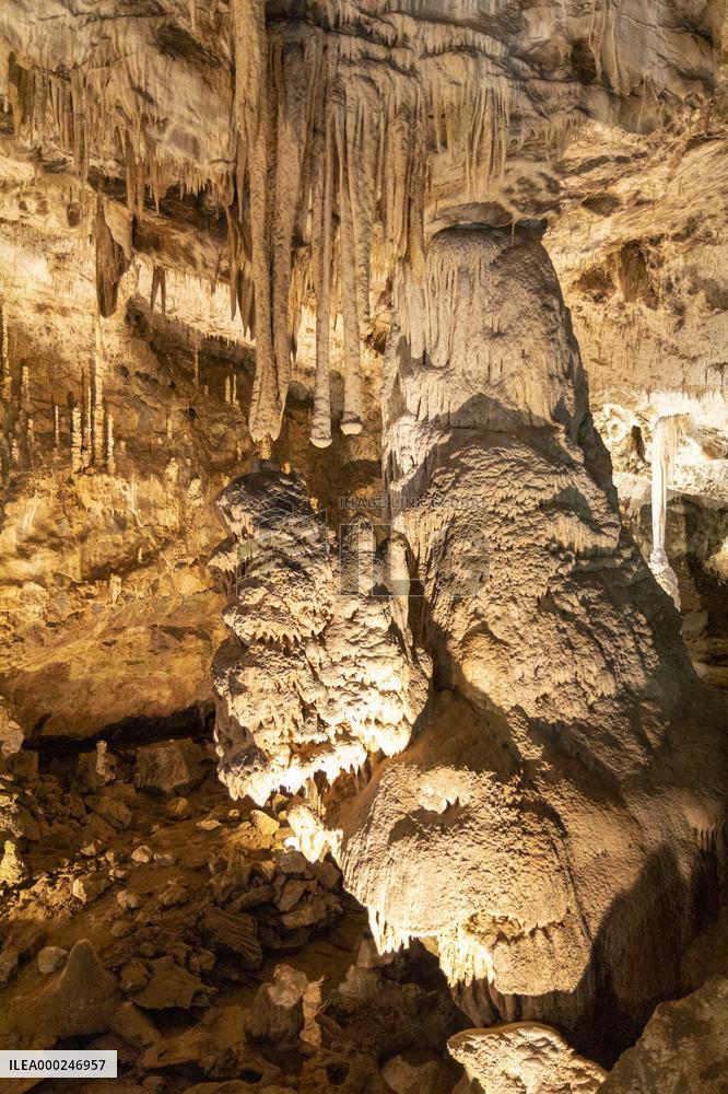 The Macocha Abyss, the Macocha Gorge, Moravian Karst, river