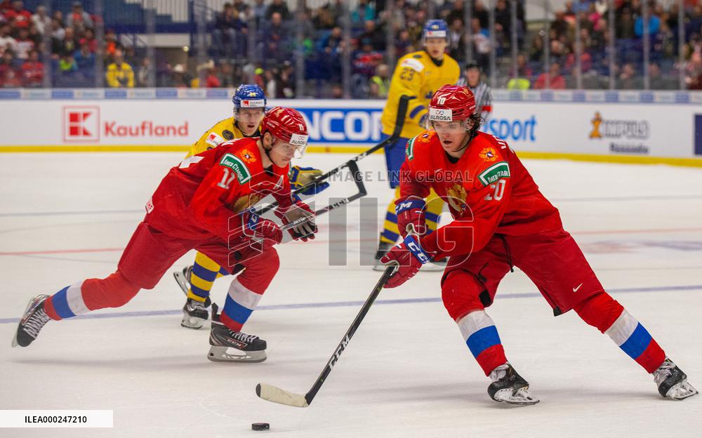 Hugo Gustafsson, Vasili Podkolzin, Albin Eriksson, Dmitri Voronkov