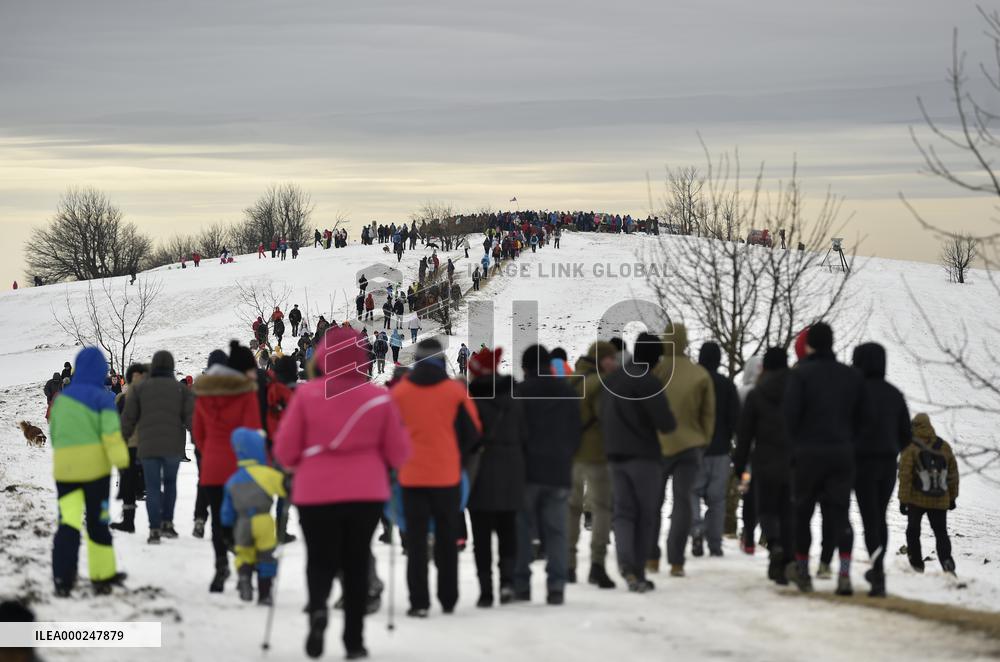 Traditional meeting of Czechs and Slovaks, Velka Javorina