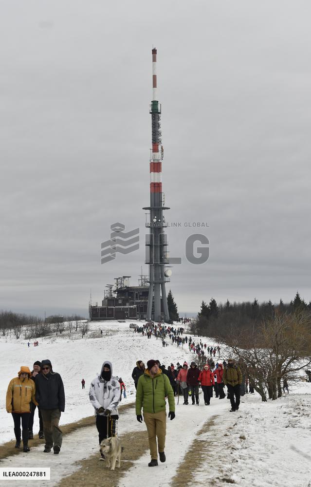 Traditional meeting of Czechs and Slovaks, Velka Javorina
