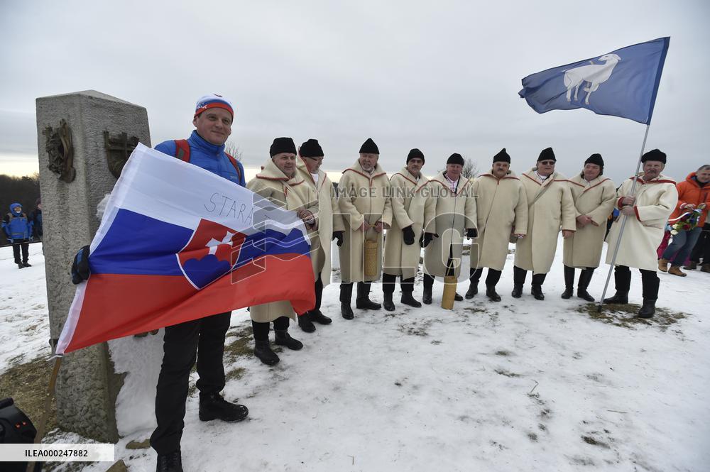 Traditional meeting of Czechs and Slovaks, Velka Javorina