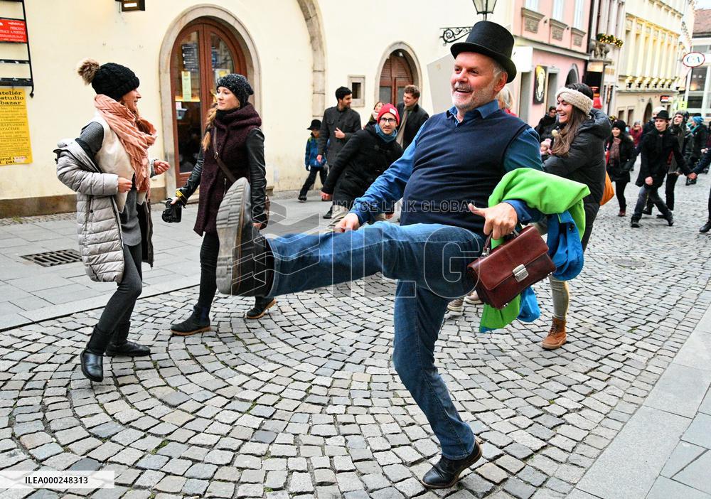 International Silly Walk Day, Brno