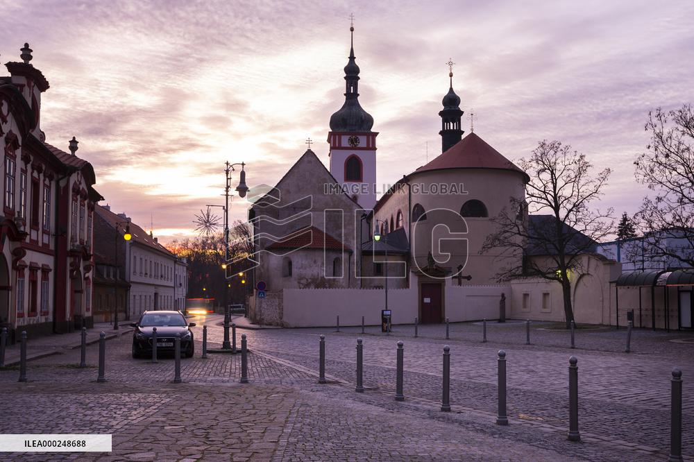 Stara Boleslav, city, town, building