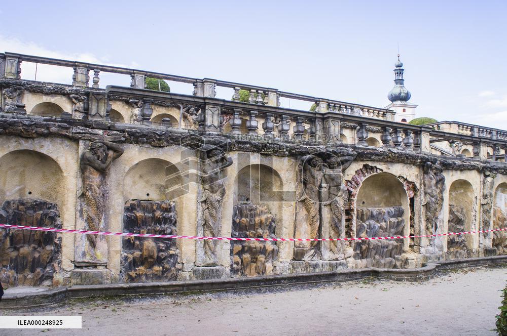 The Zakupy Chateau, Baroque (French) Garden