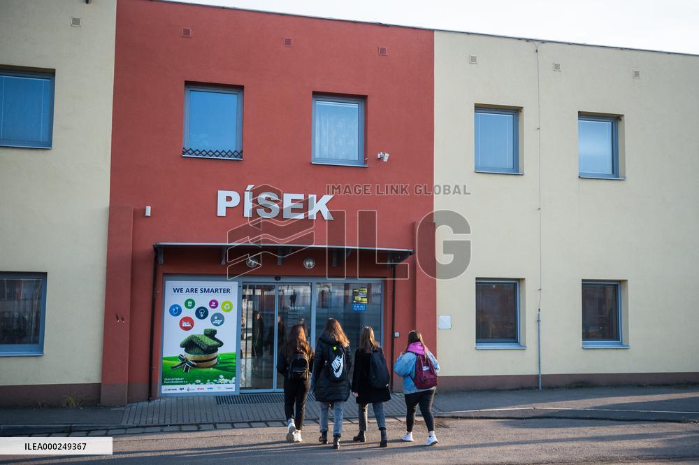 Pisek bus station, energy self-sufficient building