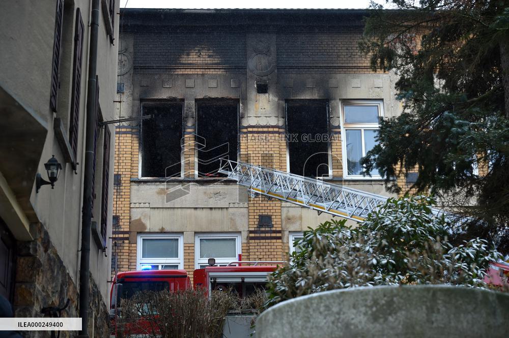 Eight mentally impaired killed in fire