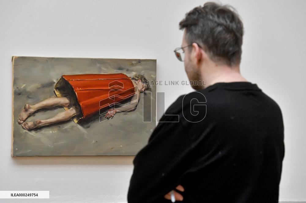 exhibition The Duck of Belgian painter Michael Borremans
