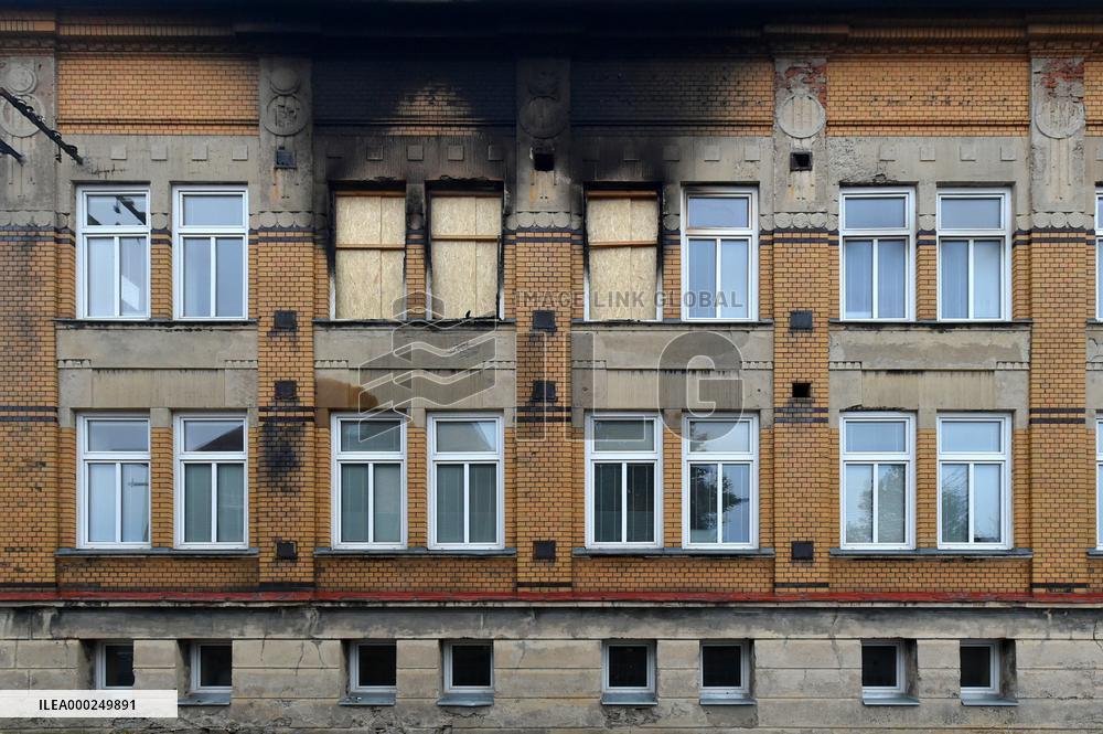 Fire in Vejprty killing eight people caused by fire manipulation