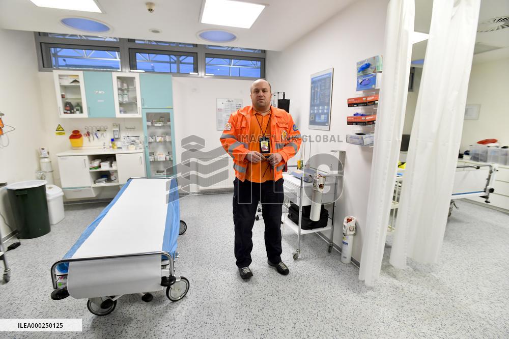David Kloucek, The Prague Airport Ambulance Service background