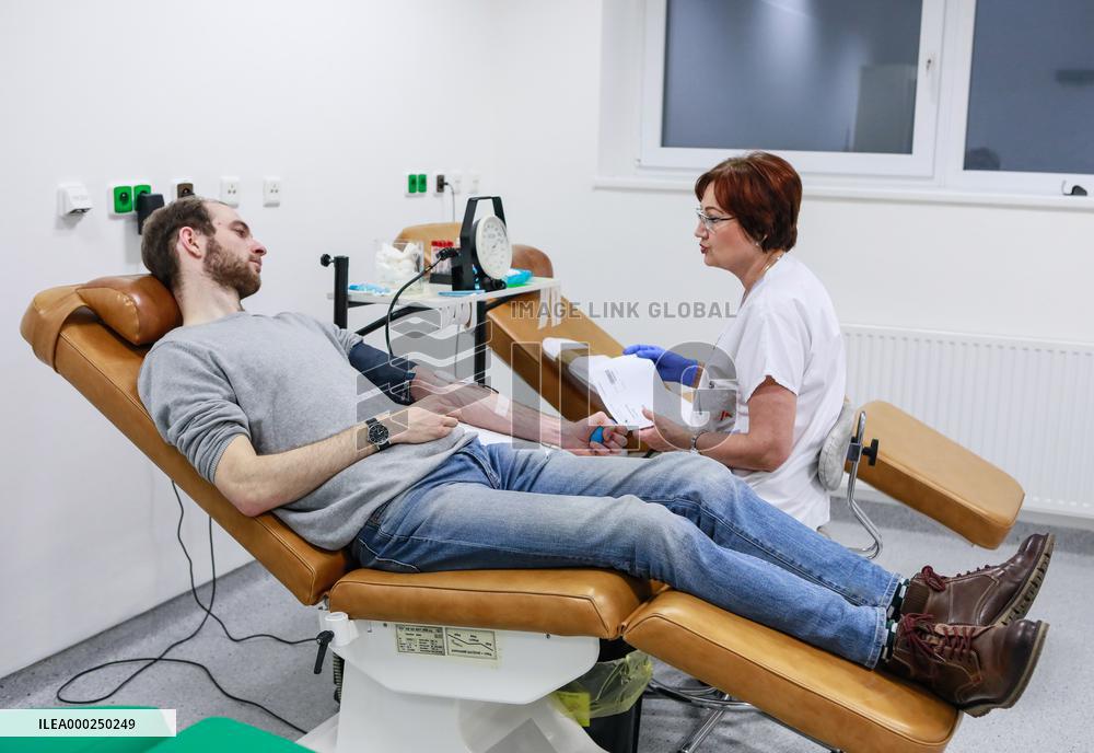 blood donor, Hospital of St. Anna in Brno
