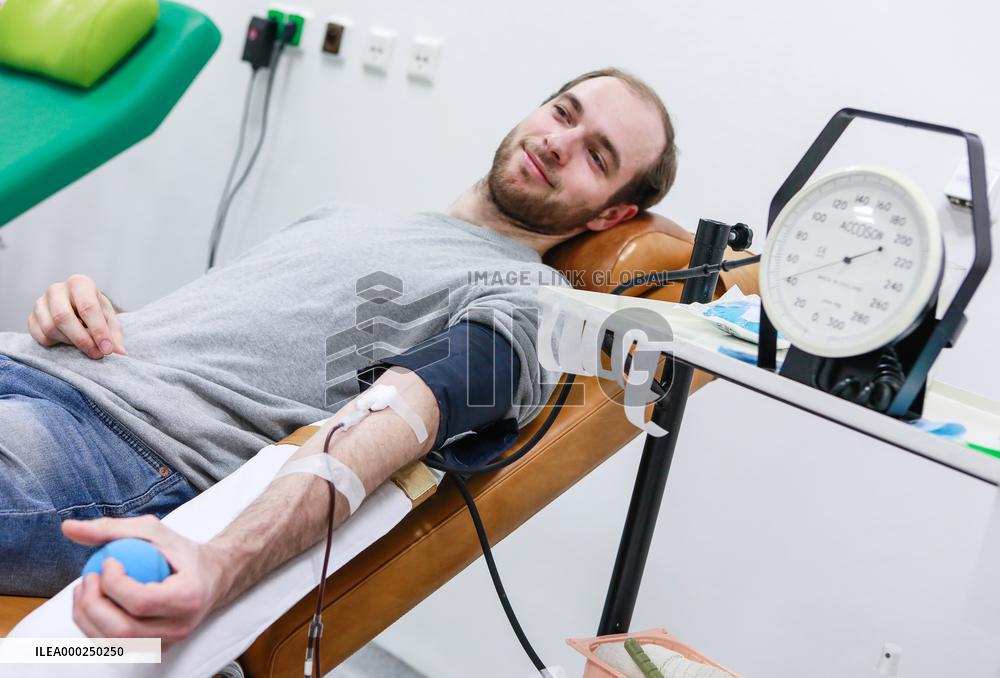 blood donor, Hospital of St. Anna in Brno