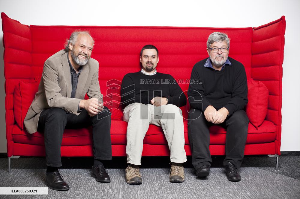 Eduard Kucera, Founder &Chairman of the Avast Software a.s,  Pavel Baudis, Founder & Head of AV Research, Ondrej Vlcek, CTO, computer security application avast!, antivirus, freeware