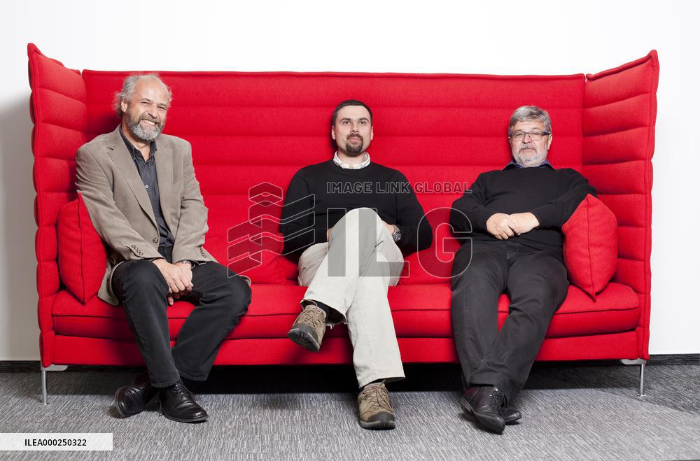 Eduard Kucera, Founder & Chairman of the Avast Software a.s,  Pavel Baudis, Founder & Head of AV Research, Ondrej Vlcek, CTO, computer security application avast!, antivirus, freeware