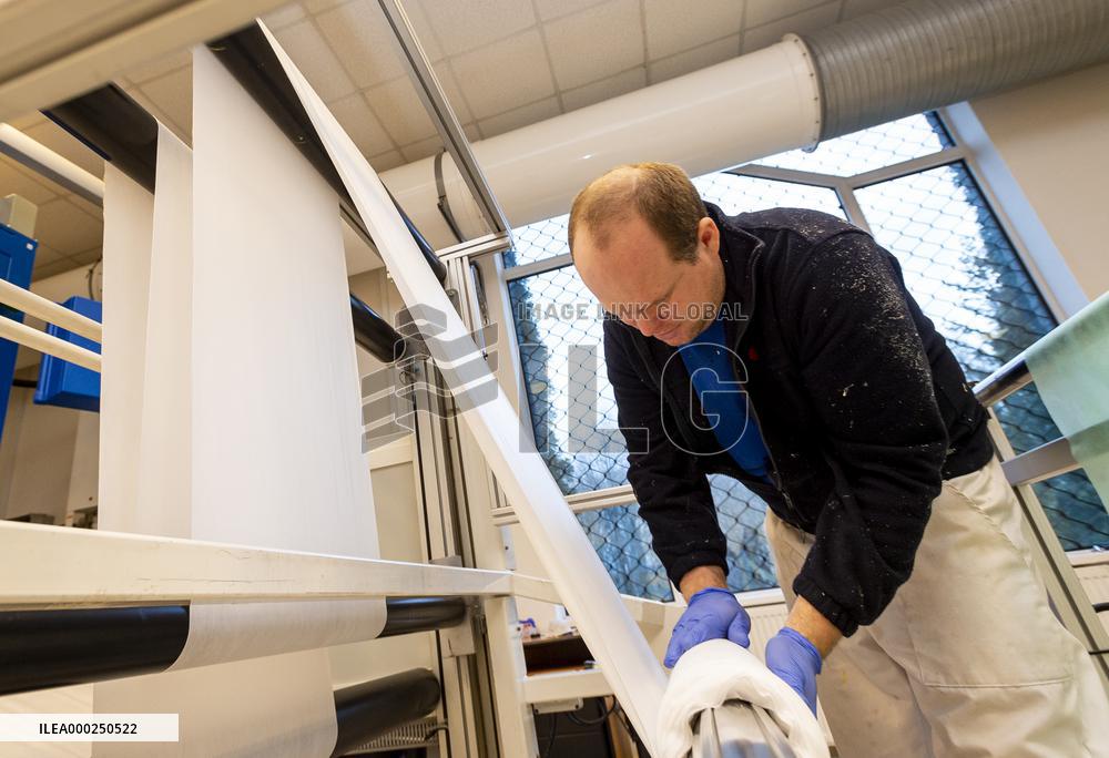 Lukas Antol, production of respiratory mask, face mask