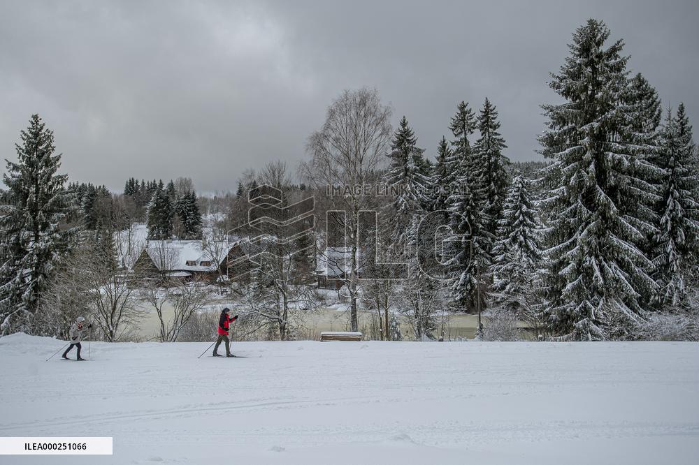 preparations for the 53rd Jizerska 50 (Jizerska padesatka)