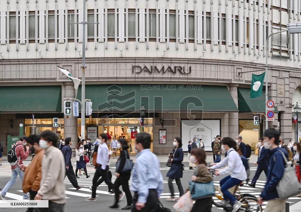 Scene from Kobe amid coronavirus pandemic