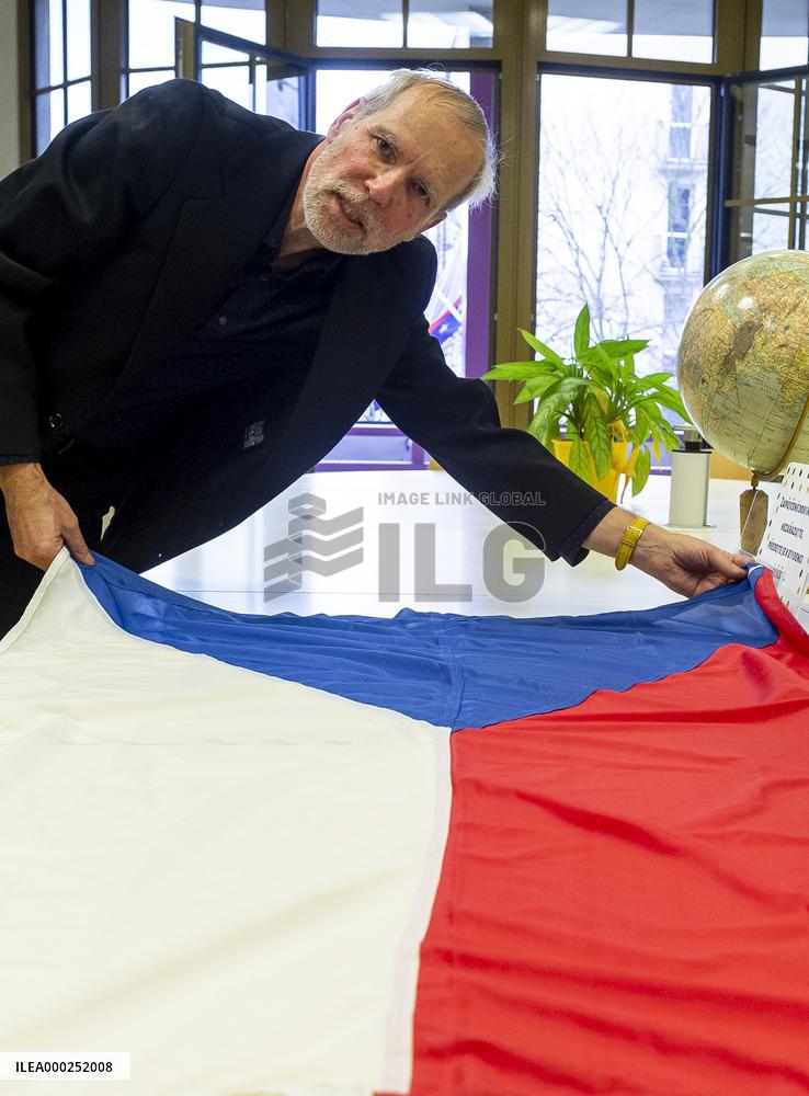 Czech flag, vexillologist Ales Brozek