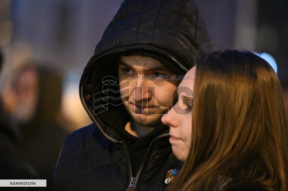Public gathering commemorating murder of Slovak investigative journalist Jan Kuciak