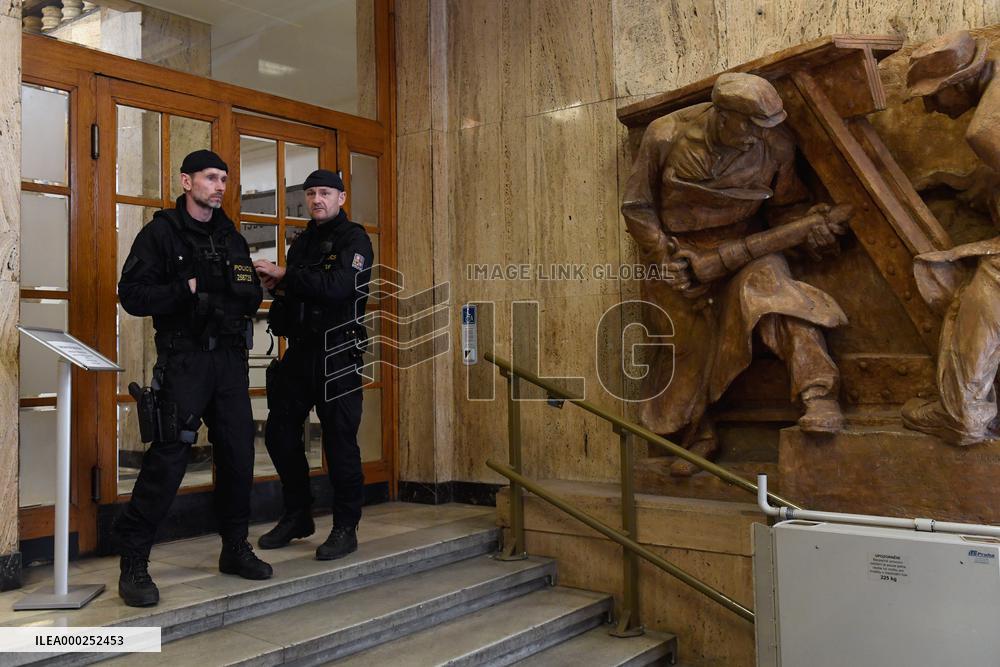 the police raid at the Czech Labour and Social Affairs Ministry