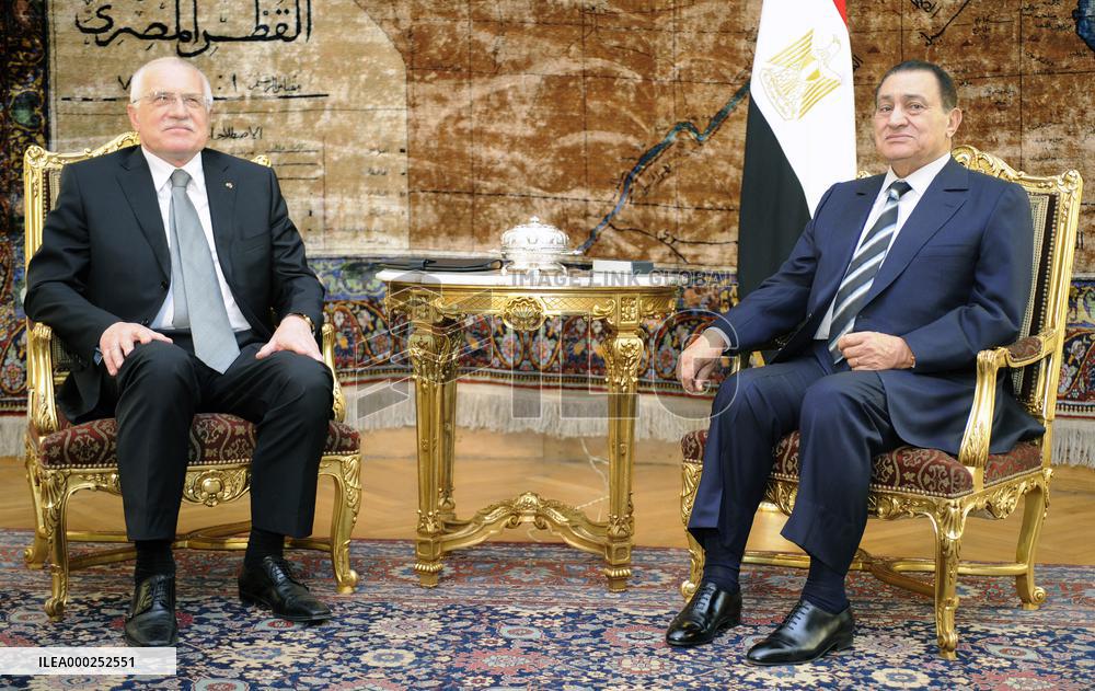 Vaclav Klaus, Muhammad Hosni El Sayed Mubarak