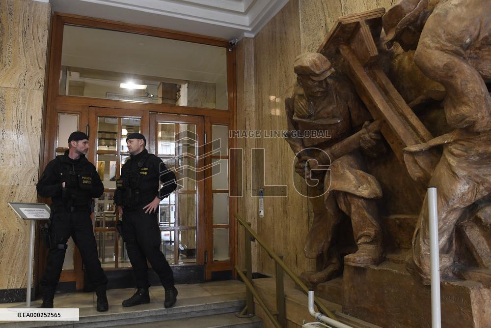 the police raid at the Czech Labour and Social Affairs Ministry