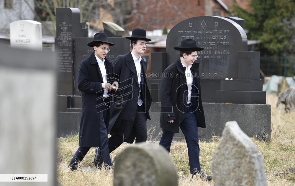 Rabbi Shabbatai ben Meir HaKohen, known as the  Shakh, Holesov, grave