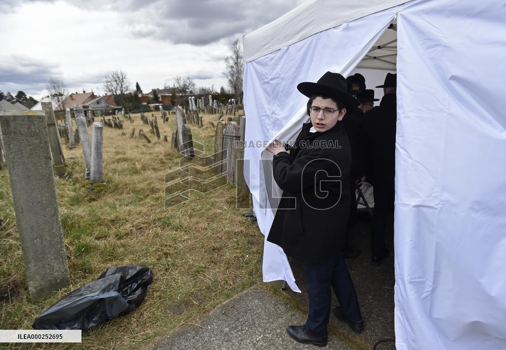 Rabbi Shabbatai ben Meir HaKohen, known as the  Shakh, Holesov, grave