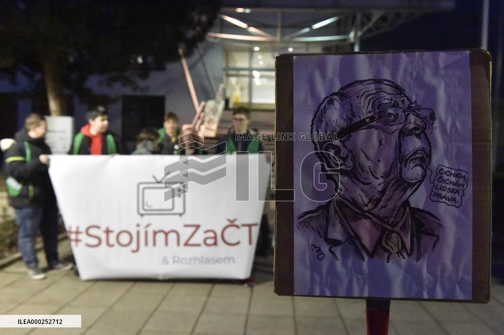 Protest event, Million Moments for democracy, Brno Together, against Stanislav Krecek ombudsman