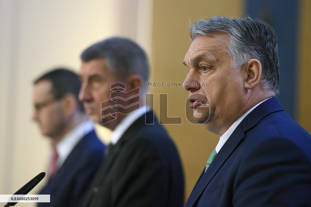 Mateusz Morawiecki, Andrej Babis, Viktor Orban