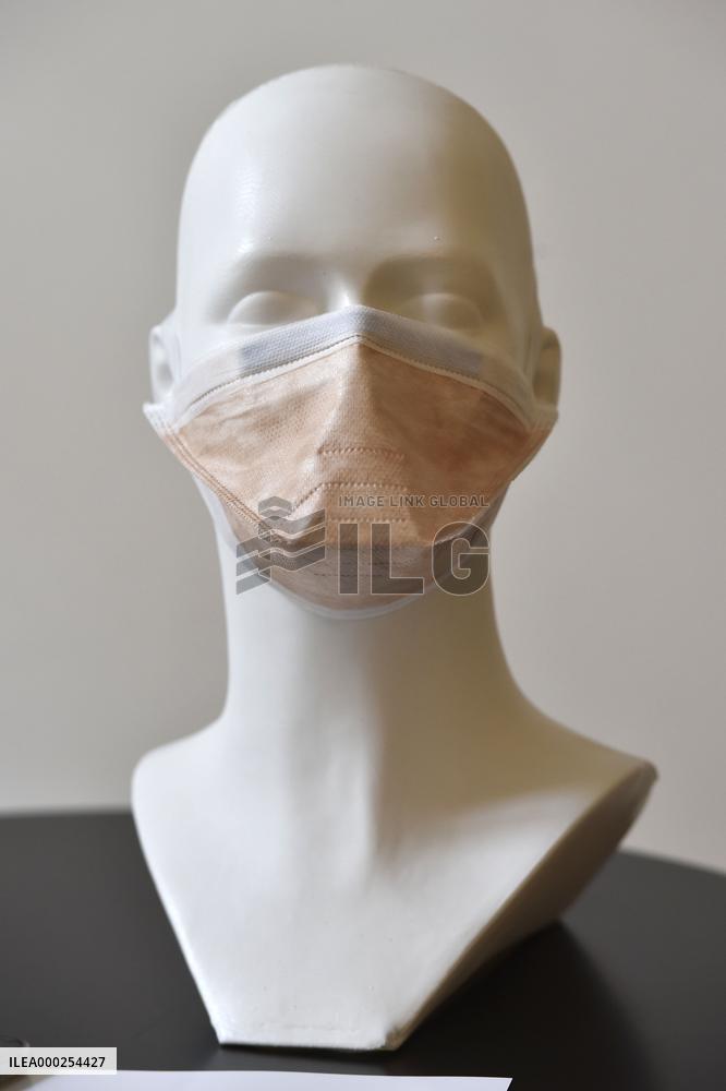 Company Respilon, face mask, with copper oxides