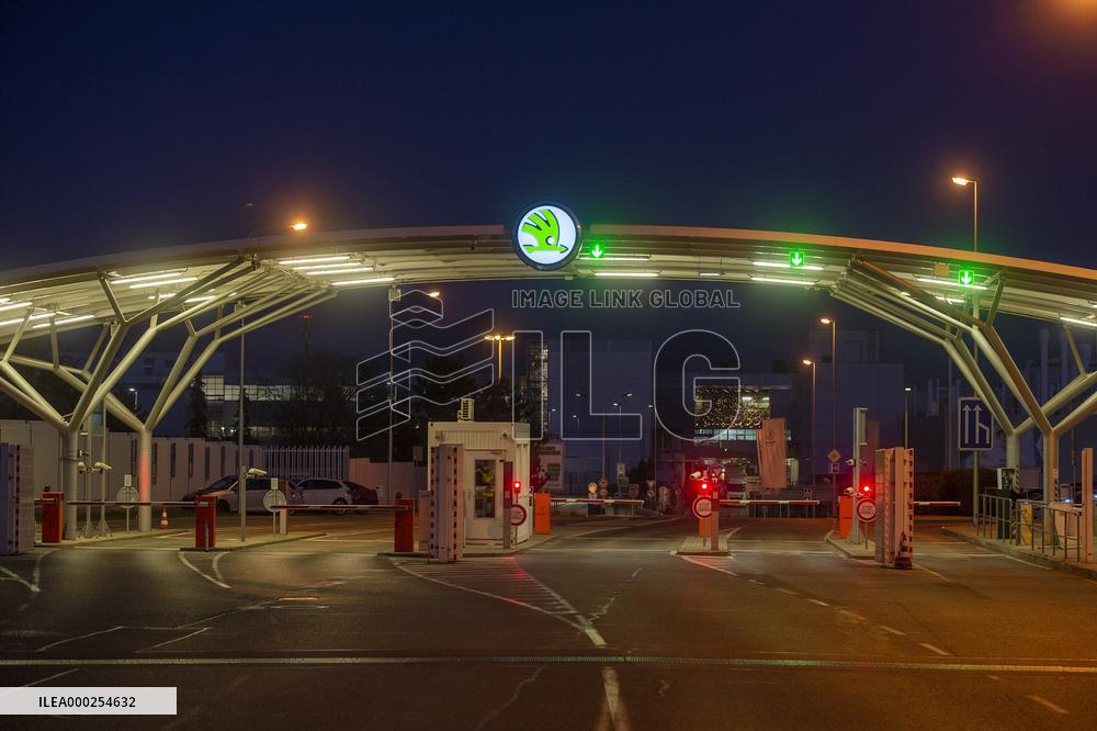 Skoda Auto shutdown
