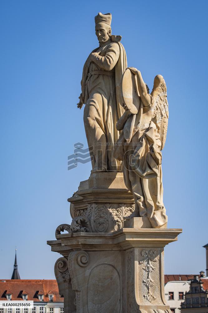 Saint Francis Borgia, Charles Bridge