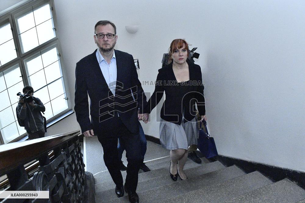 Petr Necas, Jana Necasova (Nagyova)