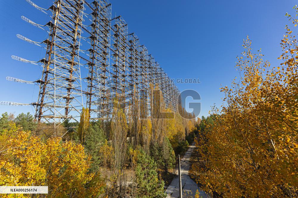 Chernobyl zone, restricted territory, radar system DUGA