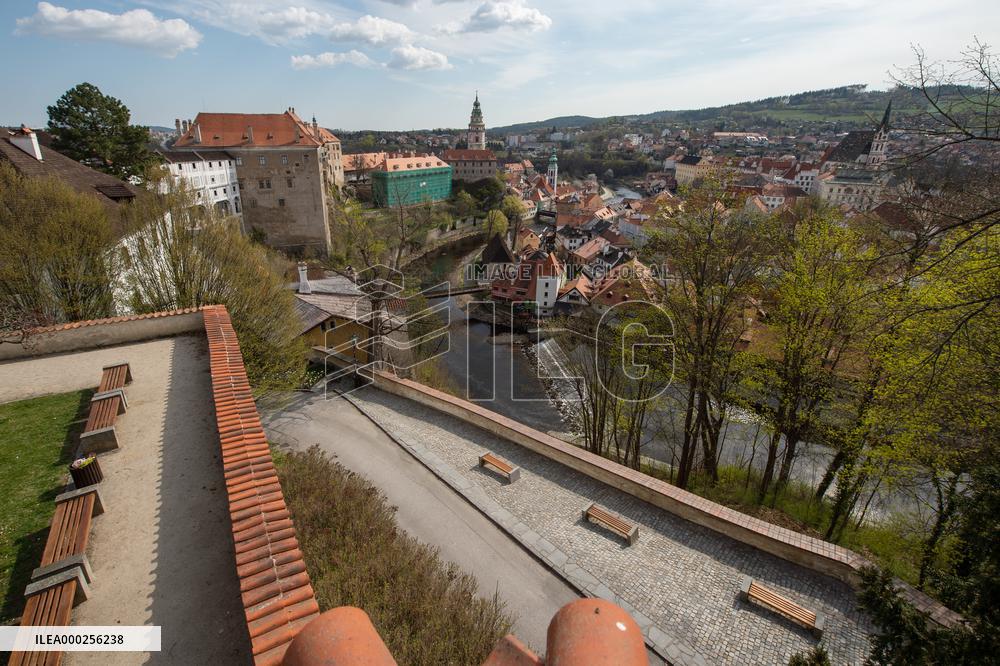 Cesky Krumlov, tourism, coronavirus