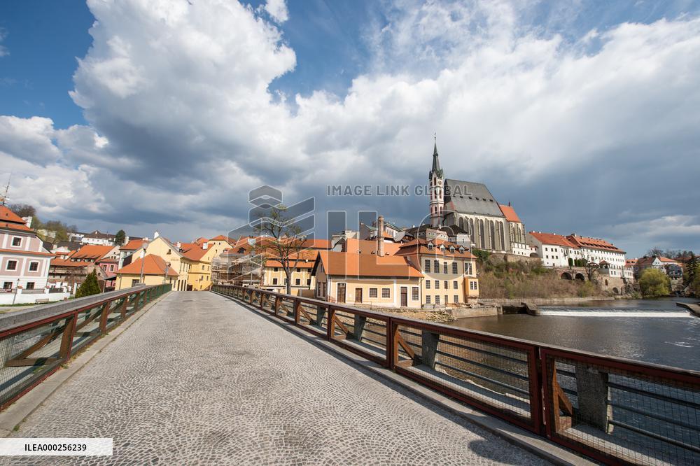 Cesky Krumlov, tourism, coronavirus