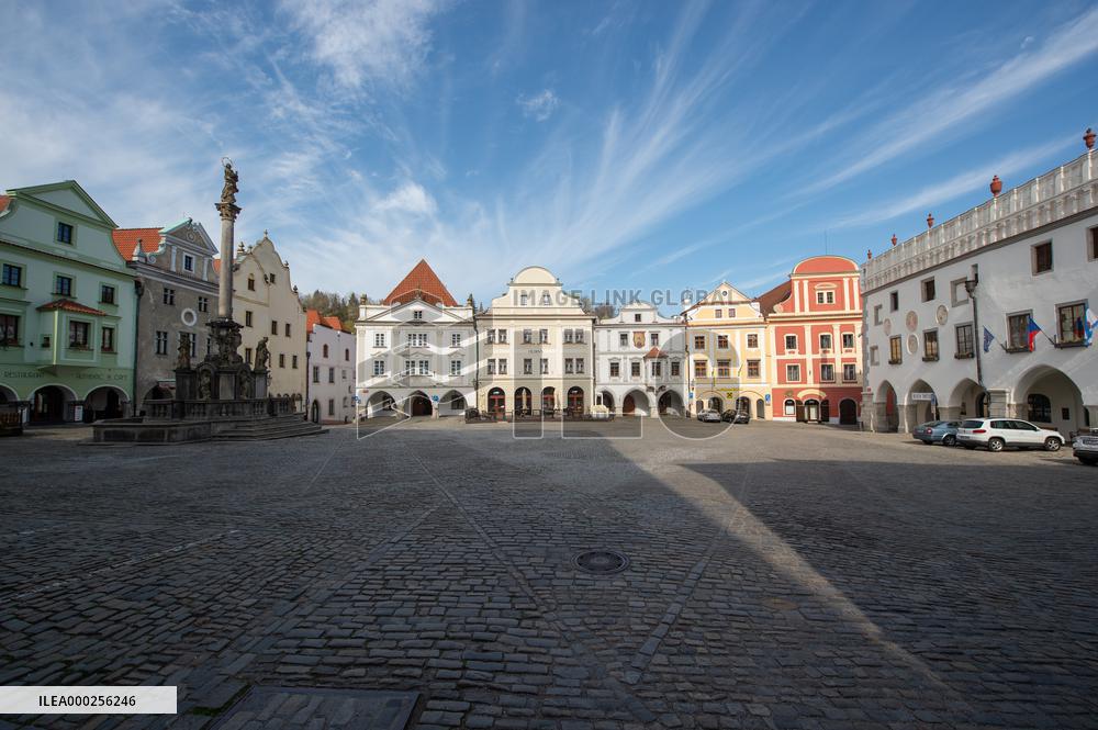 Cesky Krumlov, tourism, coronavirus