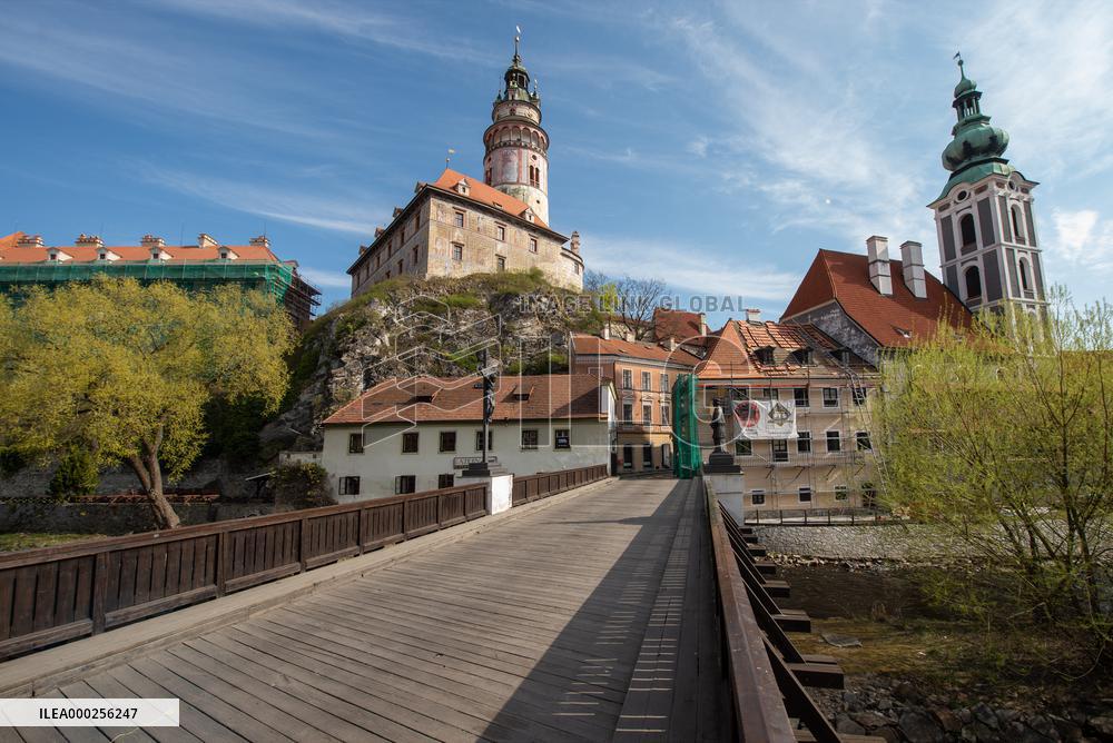 Cesky Krumlov, tourism, coronavirus