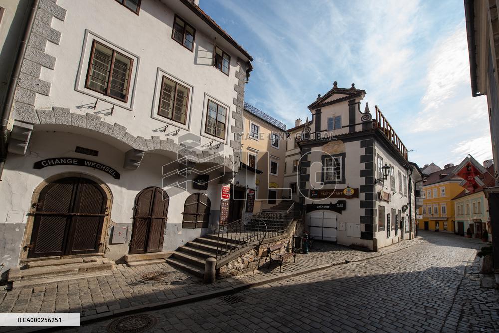 Cesky Krumlov, tourism, coronavirus