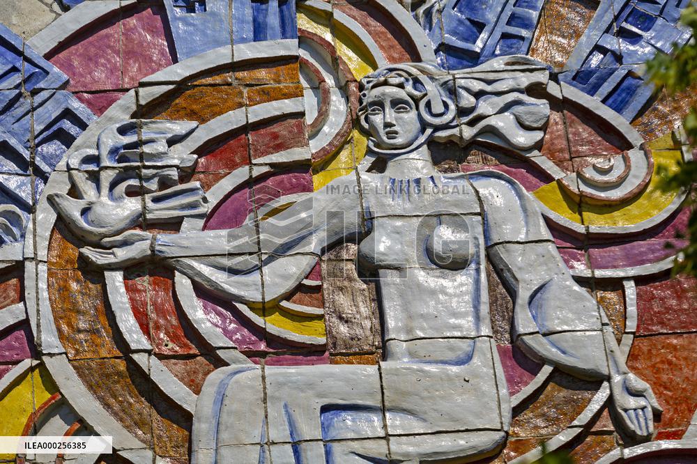 Chernobyl zone, restricted territory, Pripyat Post Office