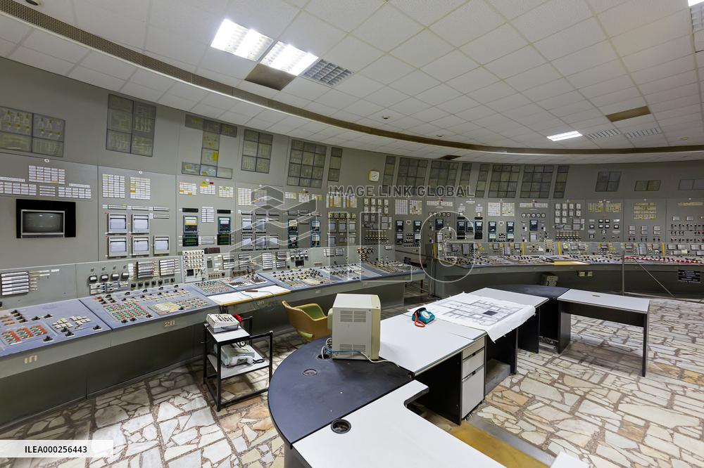 Chernobyl zone, restricted territory, Chernobyl nuclear reactor number 3 control (operations) room