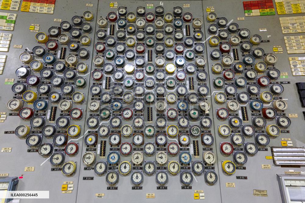 Chernobyl zone, restricted territory, Chernobyl nuclear reactor number 3 control (operations) room
