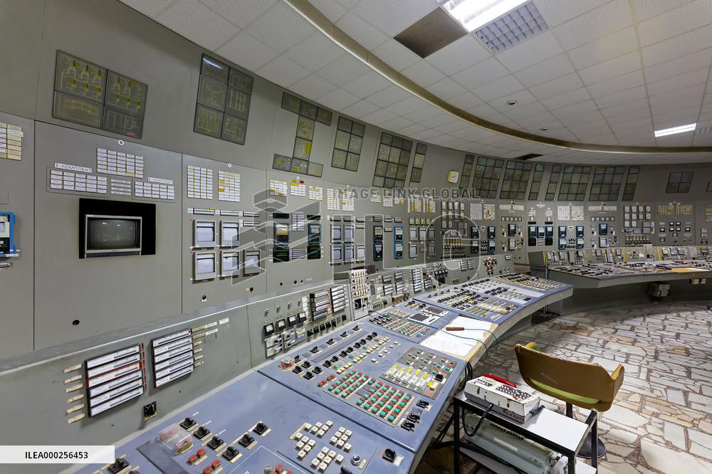 Chernobyl zone, restricted territory, Chernobyl nuclear reactor number 3 control (operations) room