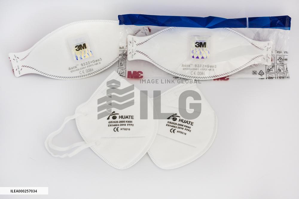 Mask, Corona, Covid-19, Coronavirus, epidemie, pandemie, respirator, FFP3 NR D, Aura 3M, FFP2, 3HUATE
