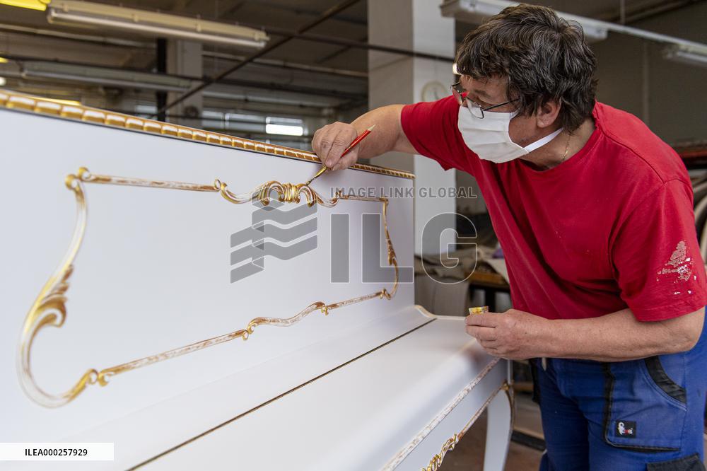 Petrof, production plant, piano, pianos