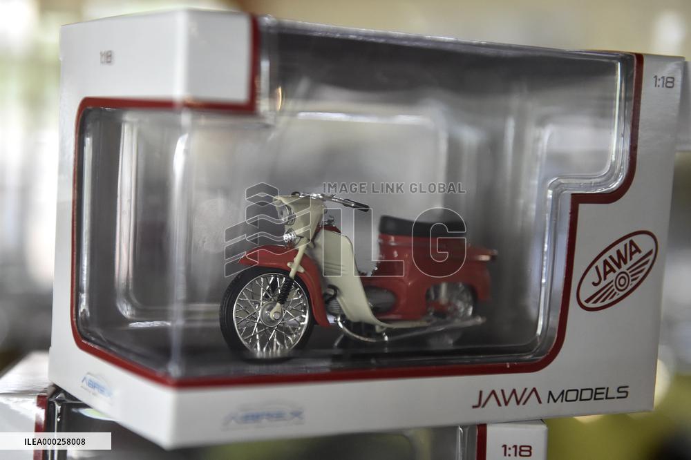 Exhibition of motorcycles JAWA in Oldtimer museum in Koprivnice